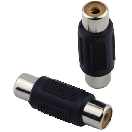 Ace Products Group RCA Female - RCA Female Mono Adapter, 2PK PA2RCAF